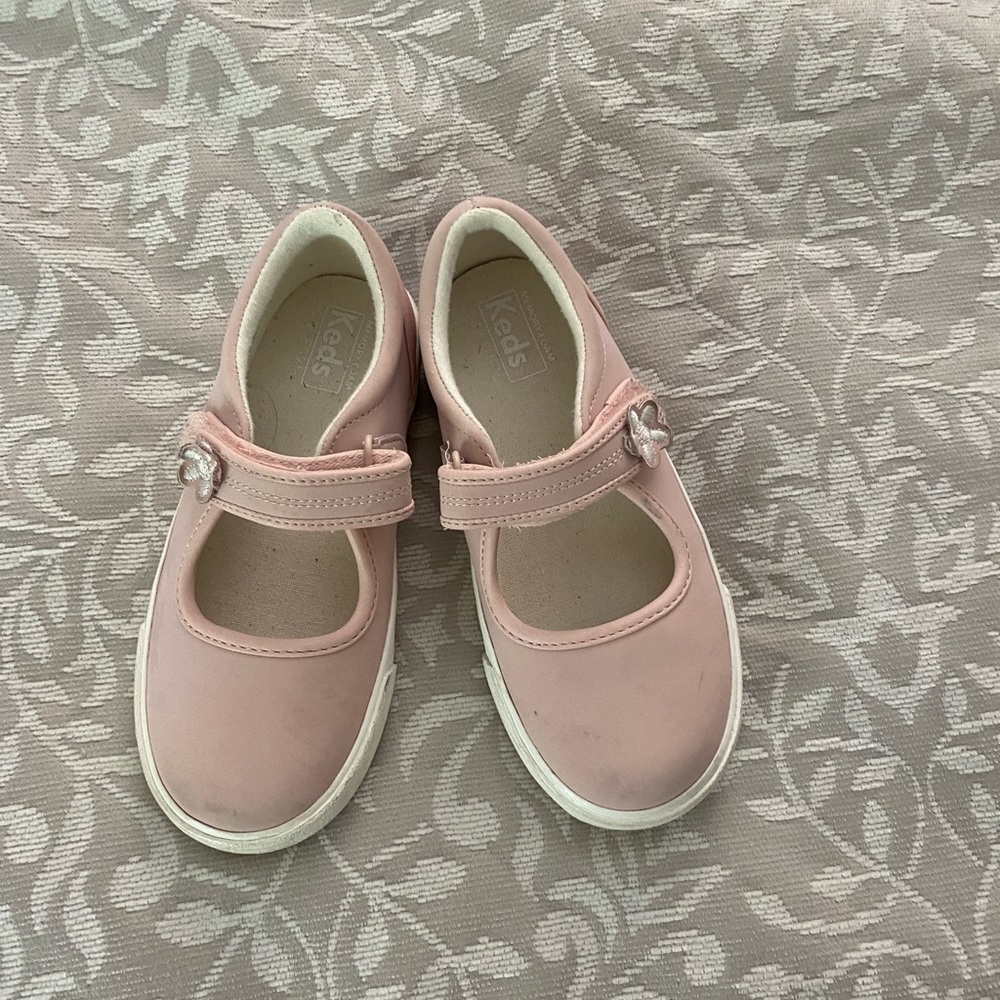 Size 10 Pink Velcro Keds
